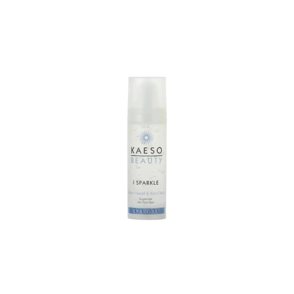 Kaeso I Sparkle Eye Gel 30ml hydrating under eye gel for dark circles puffiness and tired eyes care