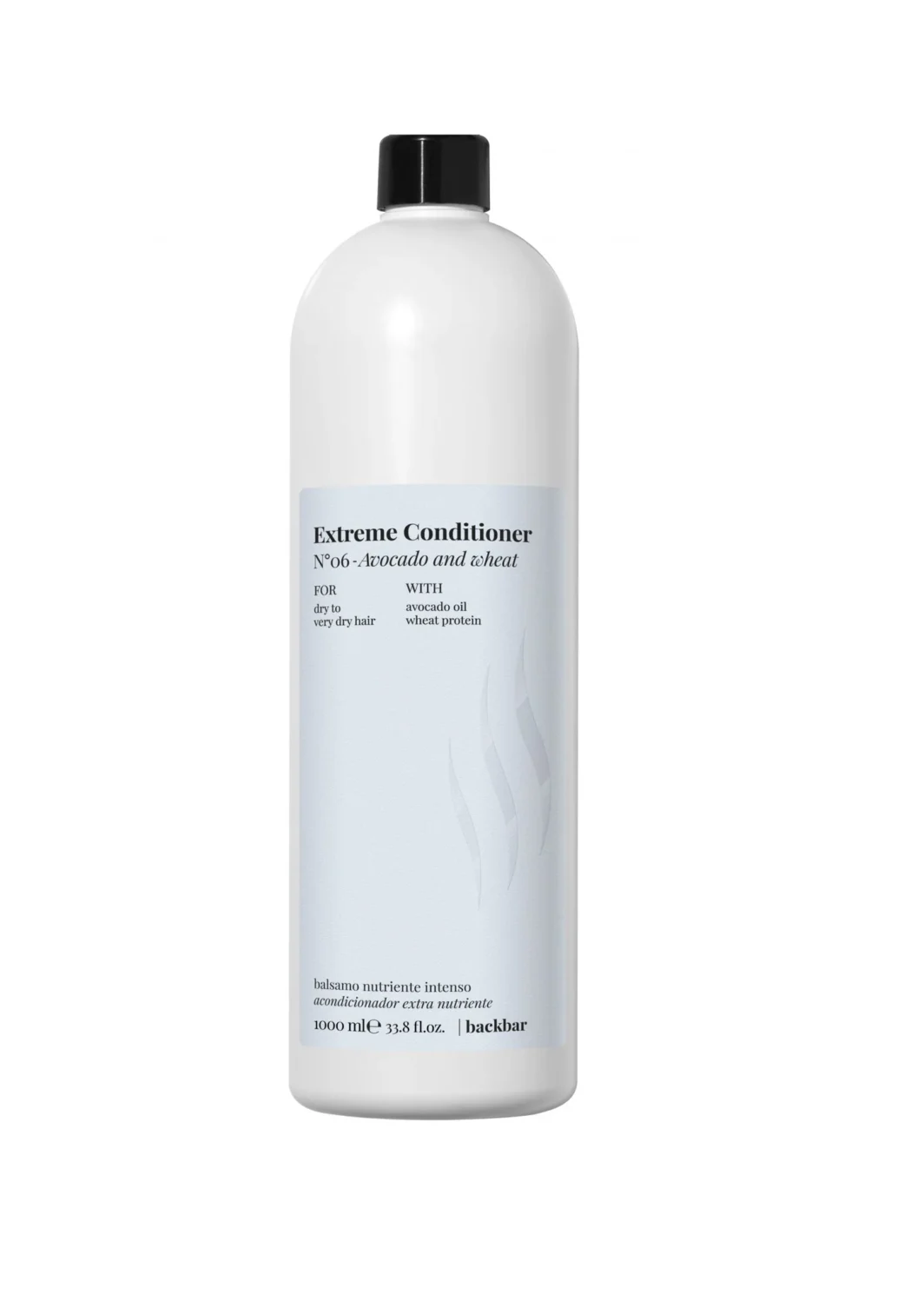 FarmaVita Backbar Extreme Conditioner 1L with avocado and wheat for dry damaged hair repair